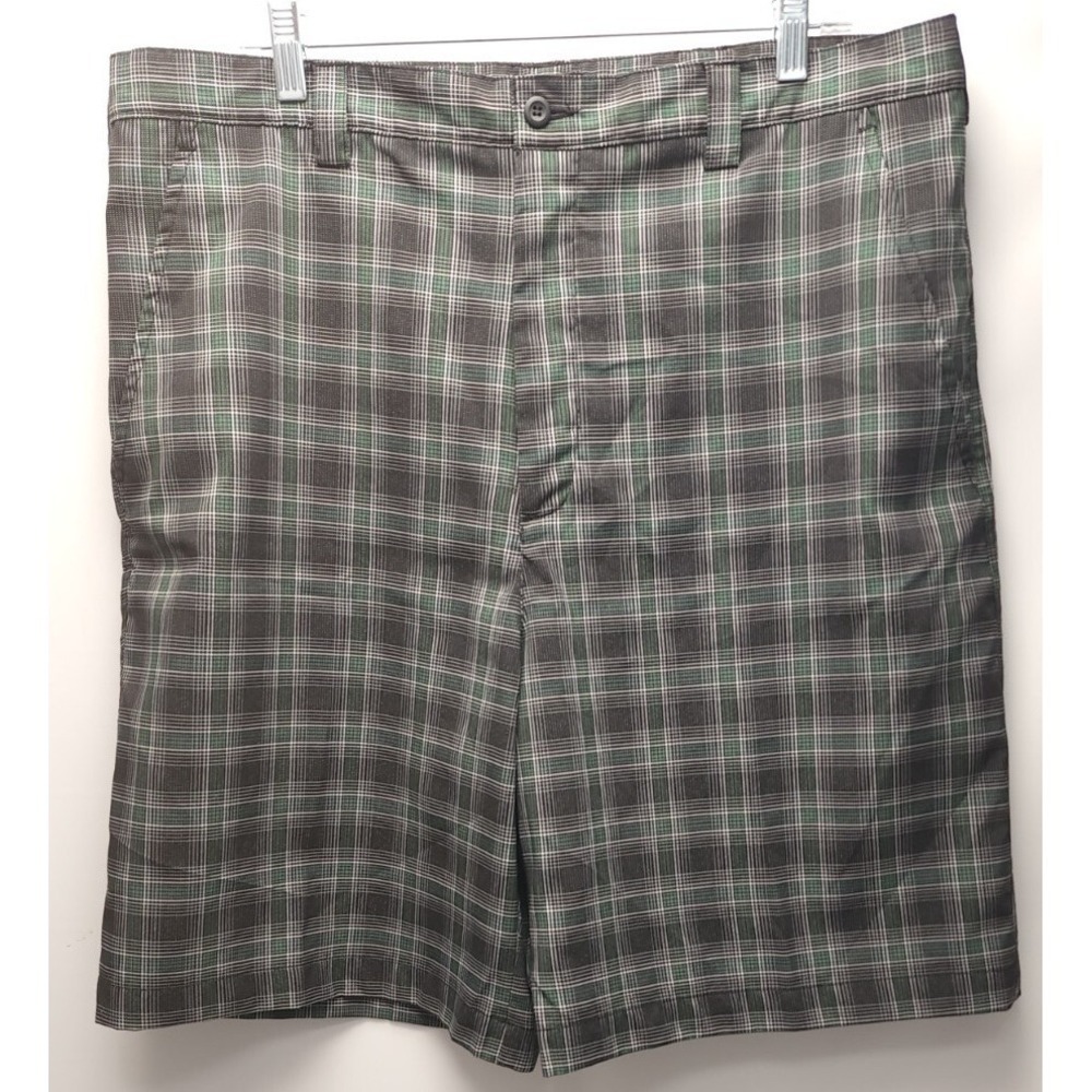Mens Size 36 IXSPA Golf Performance Casual Plaid Shorts